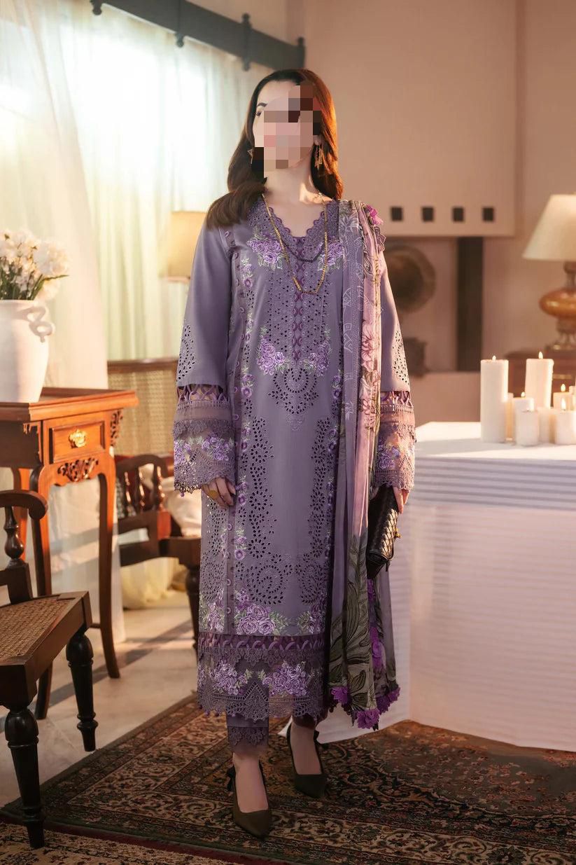 3 PIECE EMBRODID BEAUTIFUL DRESS FOR WOMEN