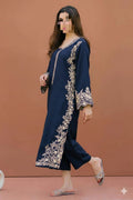 2 PIECE EMBRODID DRESS FOR WOMEN
