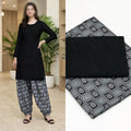 2 PIECE CHIKENKARI DRESS FOR WOMEN
