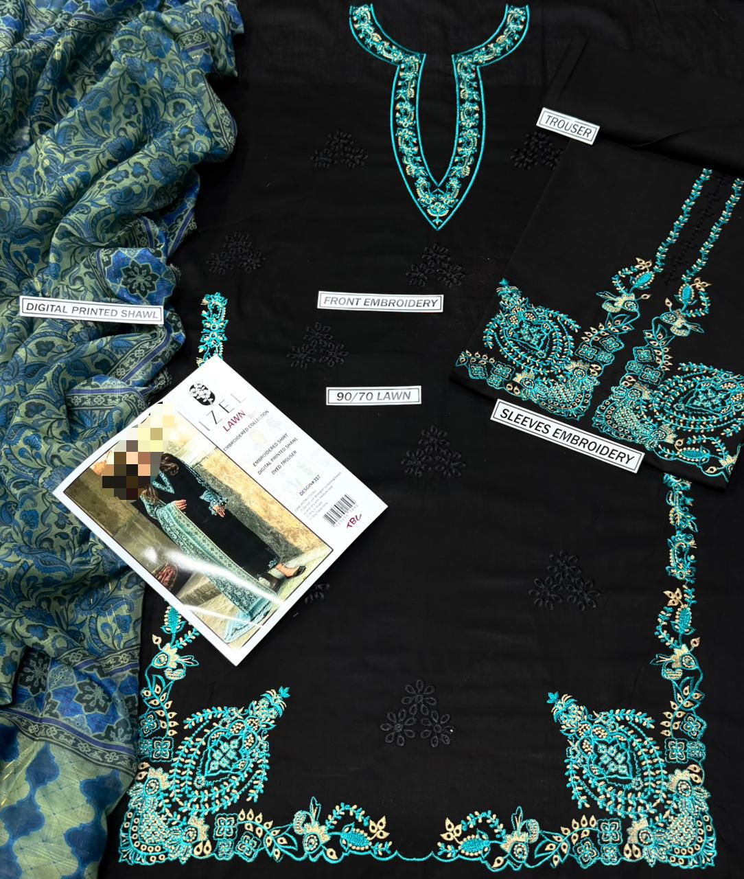 3 PIECE BEAUTIFUL DRESS FOR WOMEN