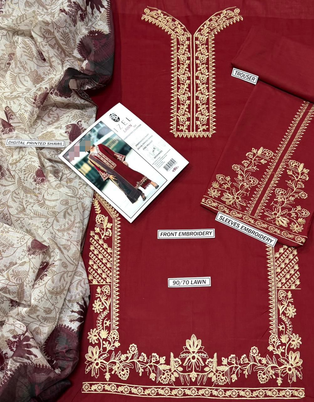 3 PIECE BEAUTIFUL DRESS FOR WOMEN