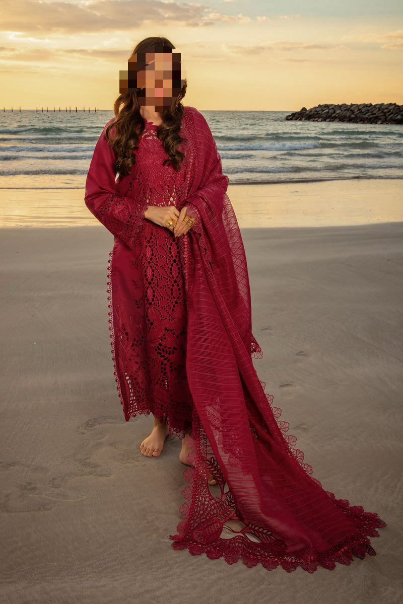 3 PIECE LUXURY LAWN DRESS FOR WOMEN